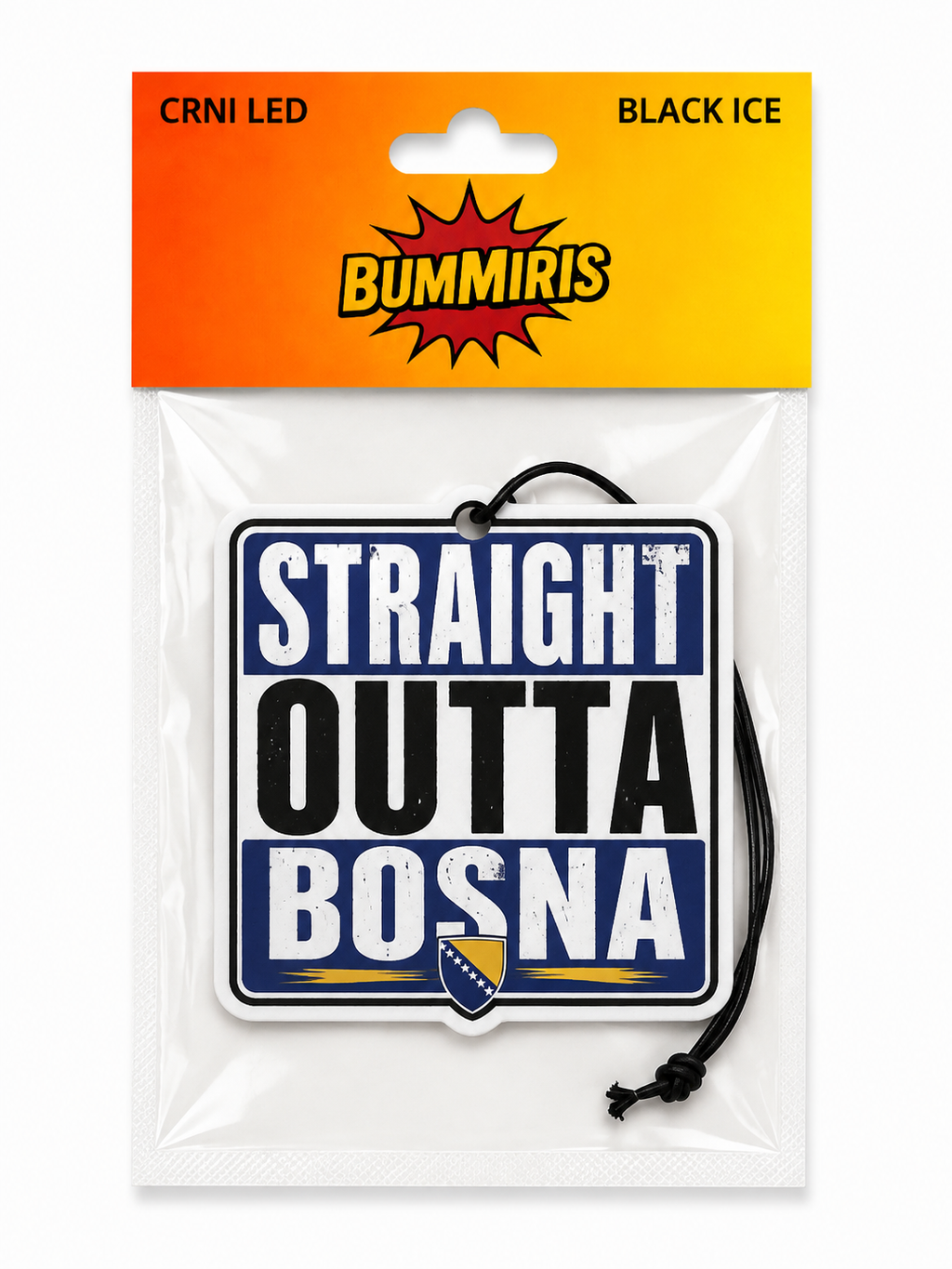 Straight Outta Bosna | Black Ice Scent | Pre-Order
