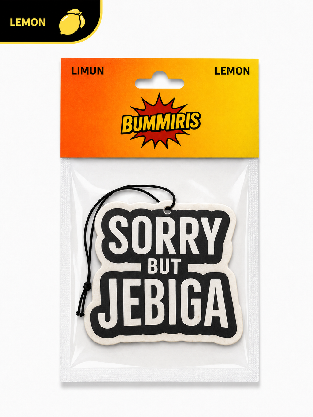 Sorry But Jebiga | Lemon Scent | Pre-Order