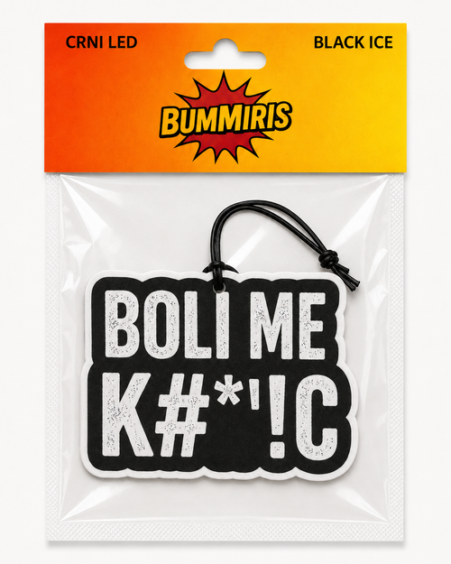 BOLI ME K#*!C | Black Ice Scent | Pre-Order