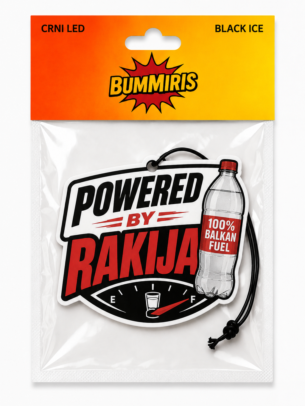 Powered By Rakija | Black Ice Scent | Pre-Order