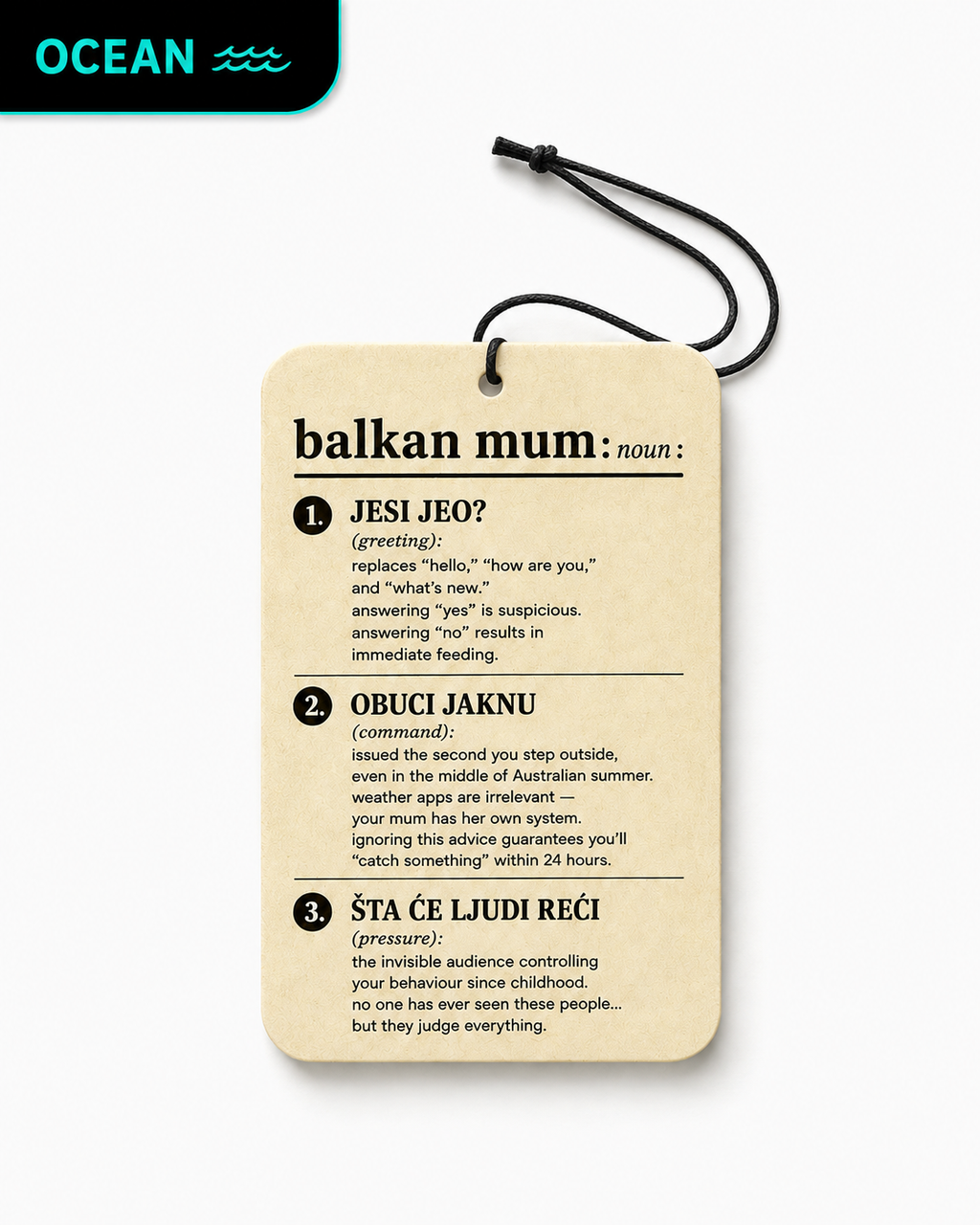 Balkan Mum | Ocean Scent