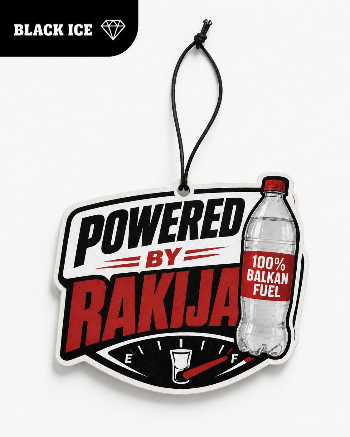 Powered By Rakija | Black Ice Scent | Pre-Order